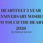 3 Year Anniversary Wishes