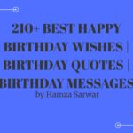 Best Happy Birthday Wishes