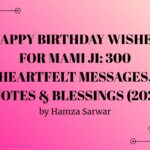 Birthday Wishes for Mami