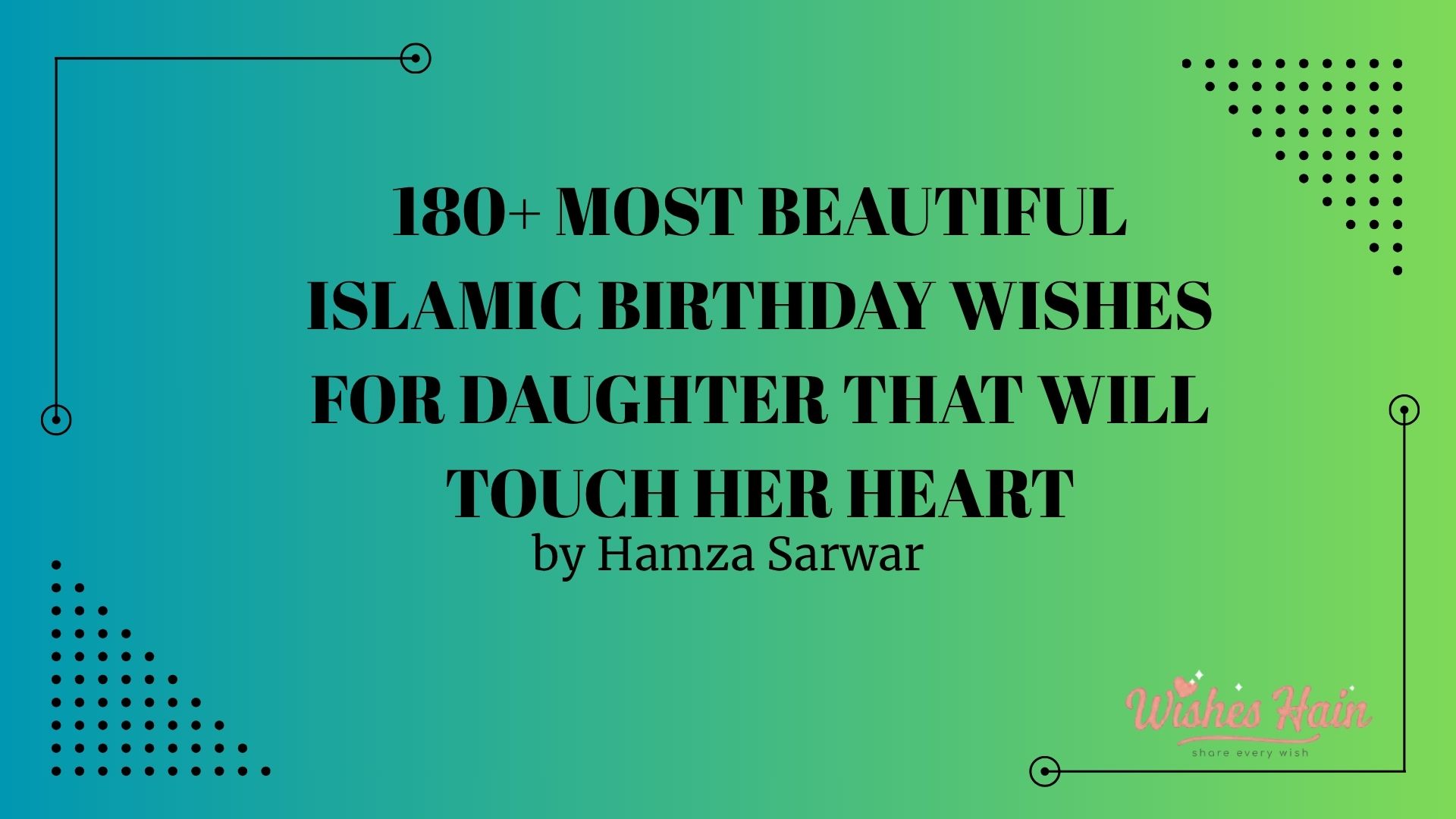 Islamic Birthday Wishes for Daughter