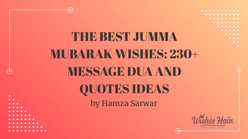 Jumma Mubarak Wishes