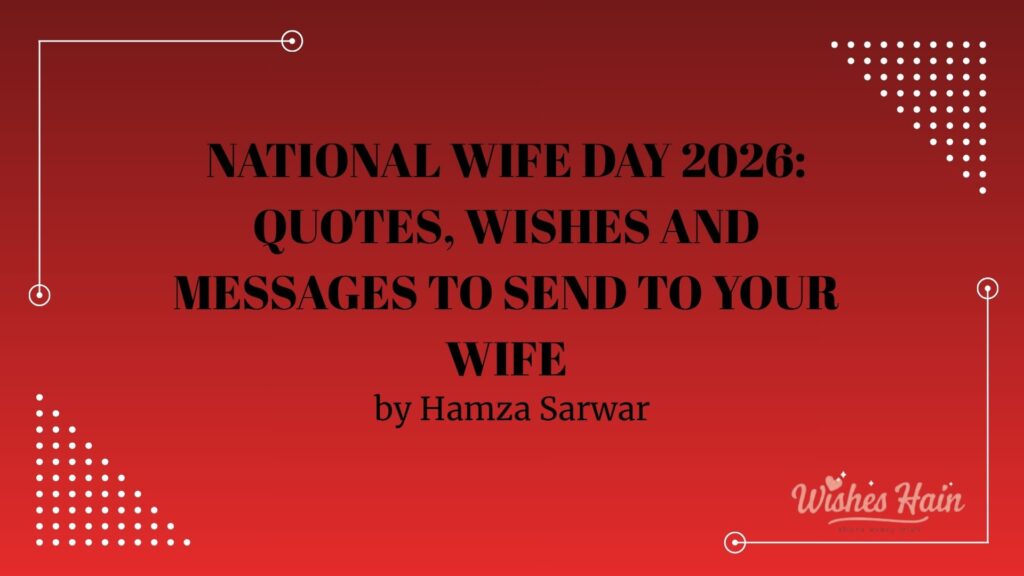 National Wife Day